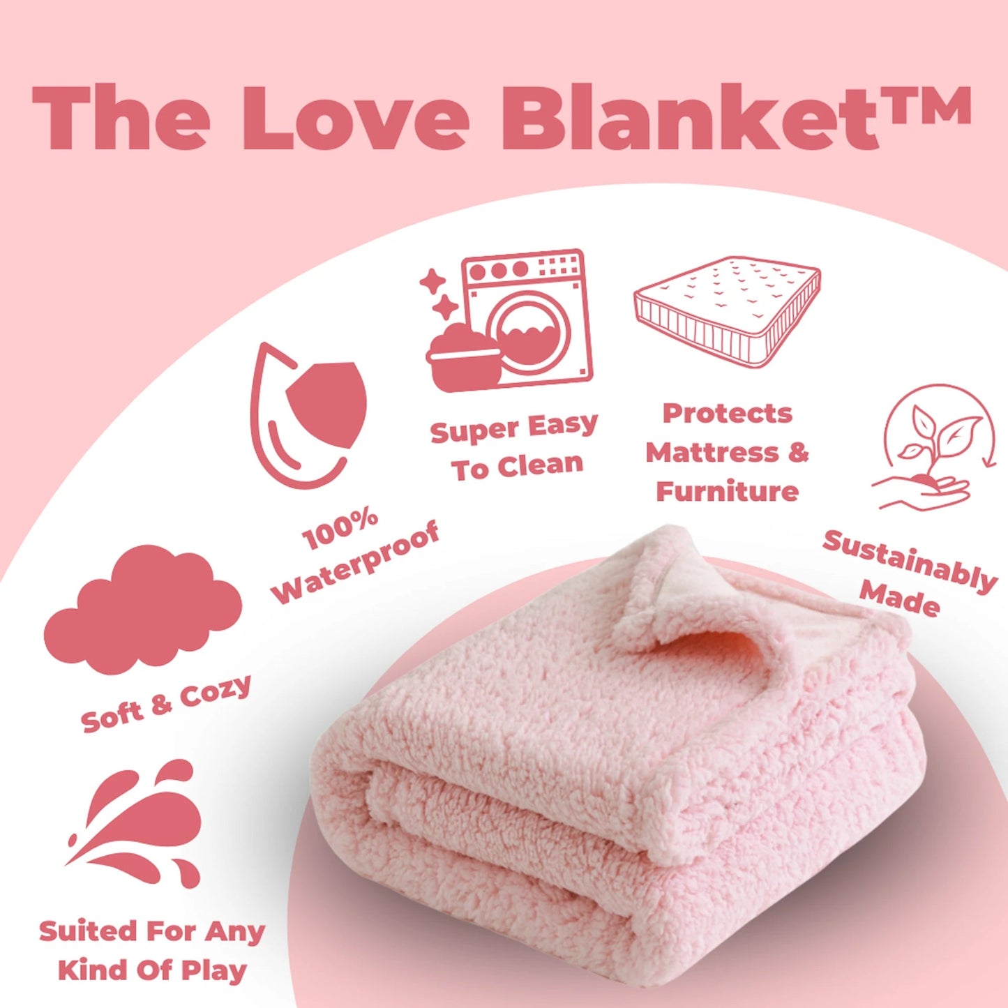 The Love Blanket - Waterproof Intimacy Blanket - Ms01