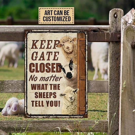 Keep Gate Closed No Matter What The Sheeps Tell You