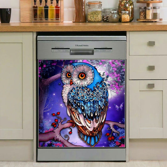 Owl Kitchen Decor Dishwasher Cover 22