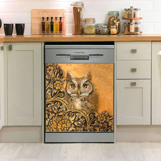 Owl Kitchen Decor Dishwasher Cover 28