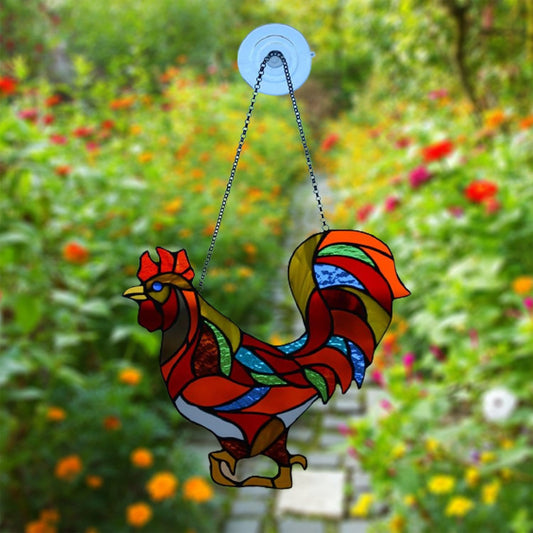 Chicken Door,  Window Hanging Ornament