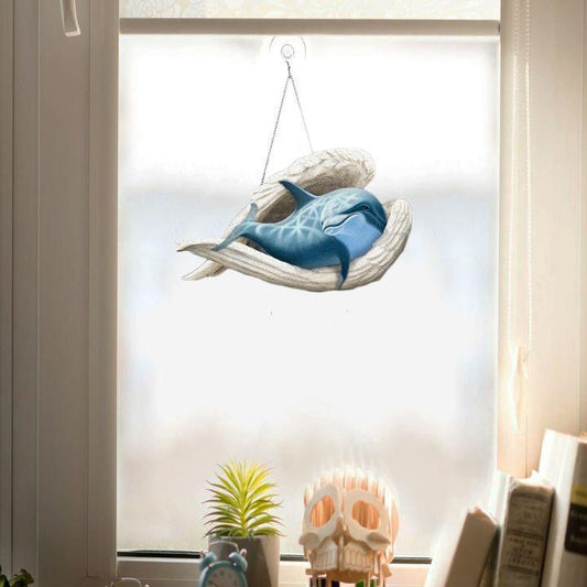 Dolphin Window Decor Ornament 12