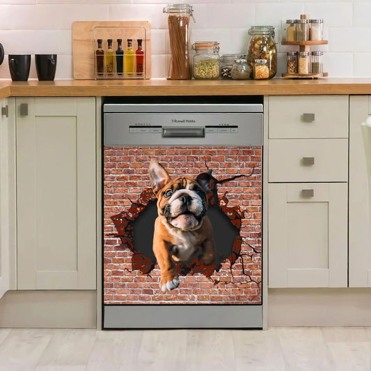 French Bulldog 3D Dishwasher Cover