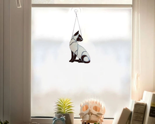 SIAMESE CAT 2 Window Decor Ornament