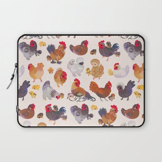 Chicken and Chick Laptop Sleeve