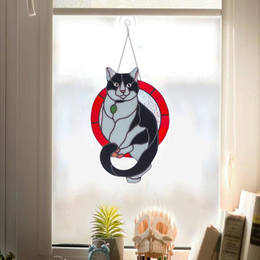 Cat Window Hanging Ornament 1