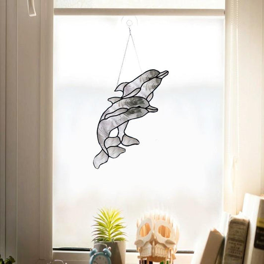 Dolphin Window Decor Ornament 20