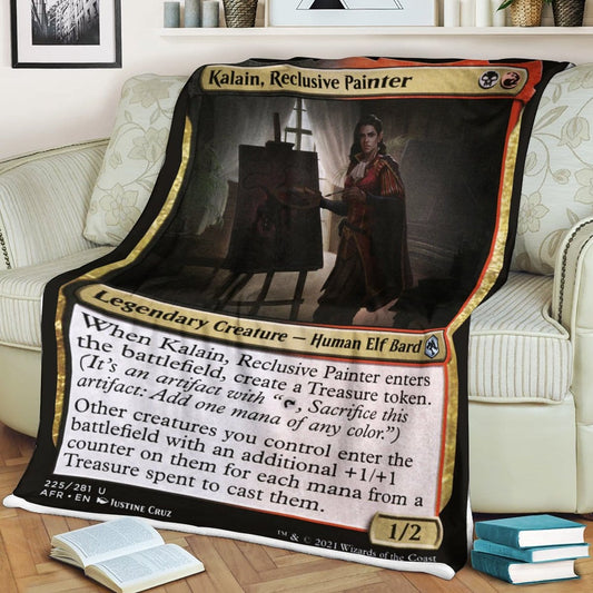 Game MTG Kalain, Reclusive Painter Custom Soft Blanket