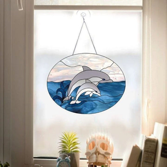 Dolphin Window Decor Ornament 23