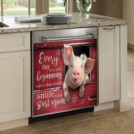 Pig SP81 NVT250793 Decor Kitchen Dishwasher Cover