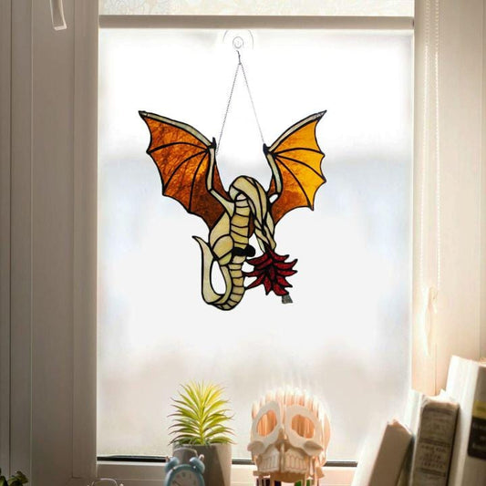 Dragon Window Ornament 11