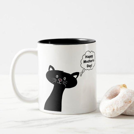 Happy Mother's Day Cute Cat Mug