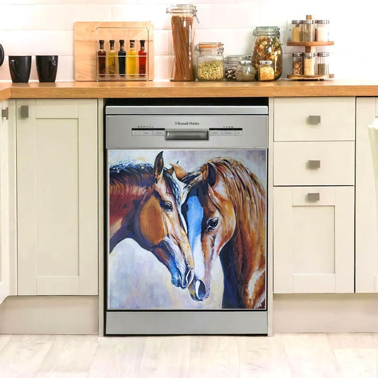 HORSE NHD150297 NO11 D25 TAD00 DECOR KITCHEN DISHWASHER COVER