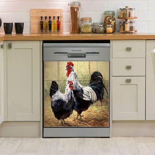 Rooster Kitchen decor Diswasher Cover 22 SKU	POD_2021