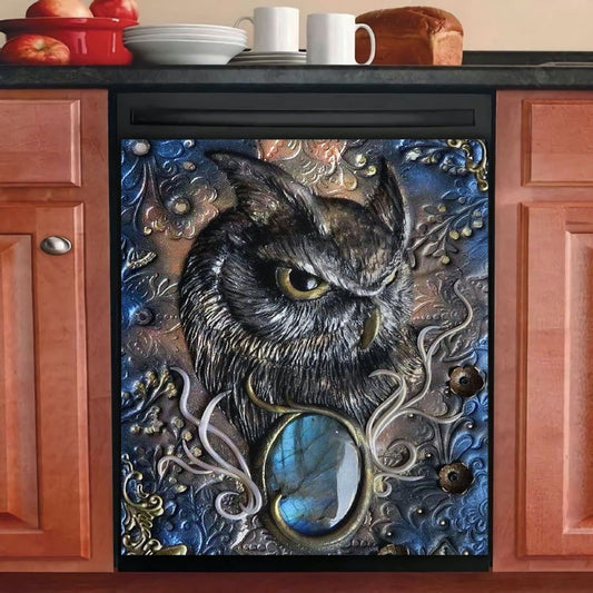 Owl Kitchen Decor Dishwasher Cover 27