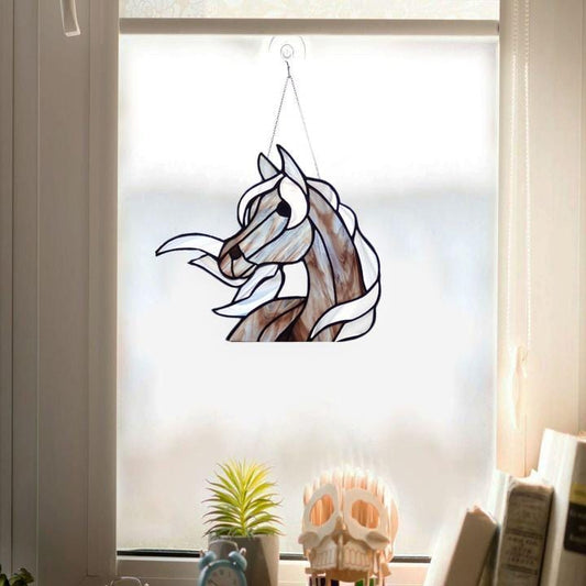 Horse Window Ornament 8