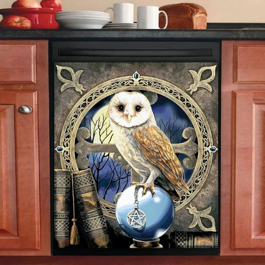 Owl Kitchen Decor Dishwasher Cover 07