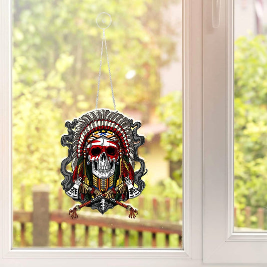 Native American Window Ornament QB09