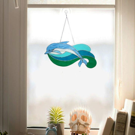 Dolphin Window Decor Ornament 16