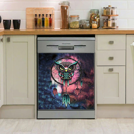 Owl Kitchen Decor Dishwasher Cover 13