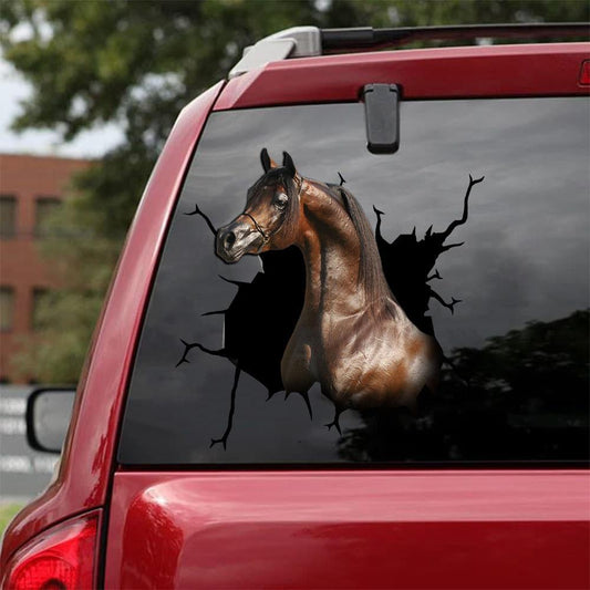 Horse Crack Car Sticker Cattle Lover (46)