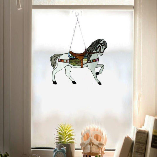 Horse Window Ornament 4