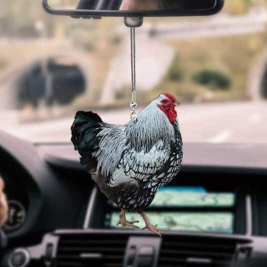 Chicken Car Hanging Ornament