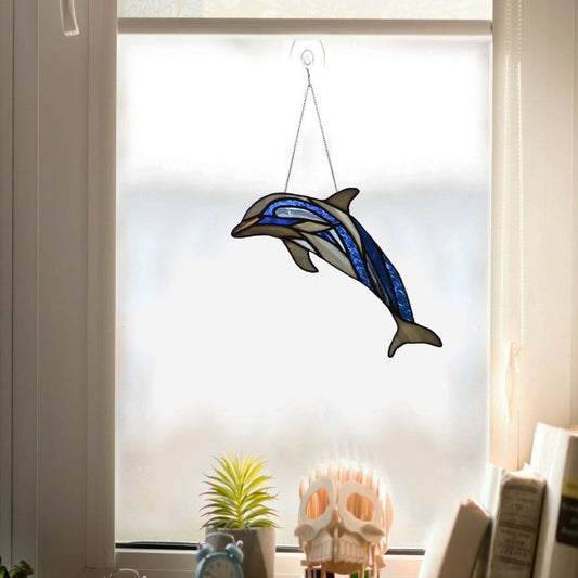 Dolphin Window Decor Ornament 24