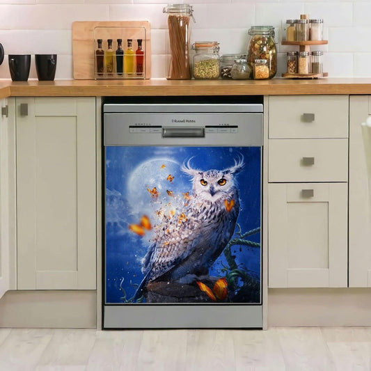 Owl Kitchen Decor Dishwasher Cover 24