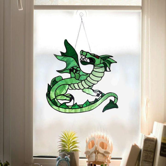 Dragon Window Ornament 4