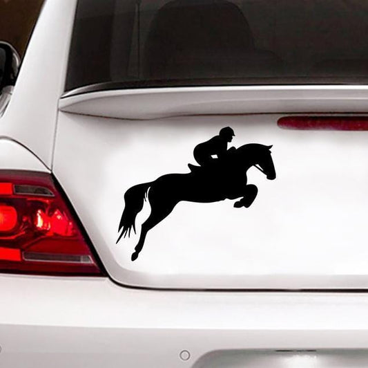 Horse Rider Car Sticker Cattle Lover (17)