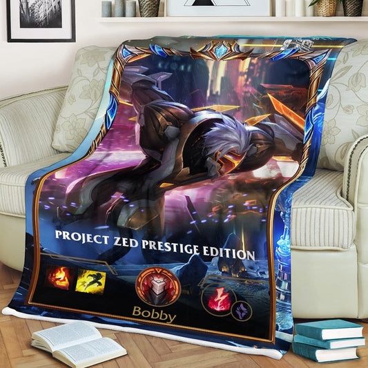 LOL ZED SHERPA BLANKET 2021 SPECIAL EDITION