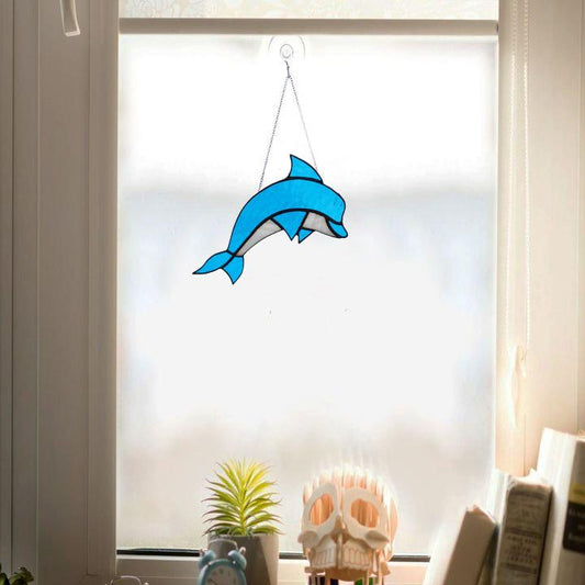 Dolphin Window Decor Ornament 8