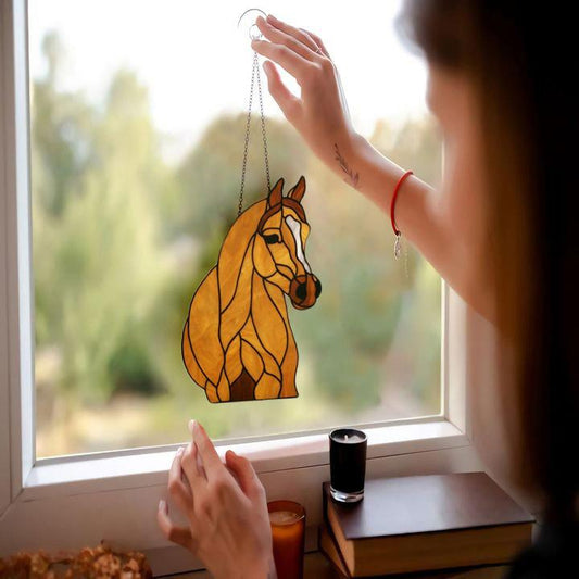 Horse Window Ornament 6