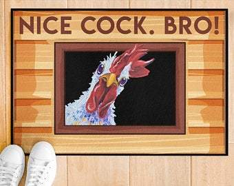 Nice Cock Doormat