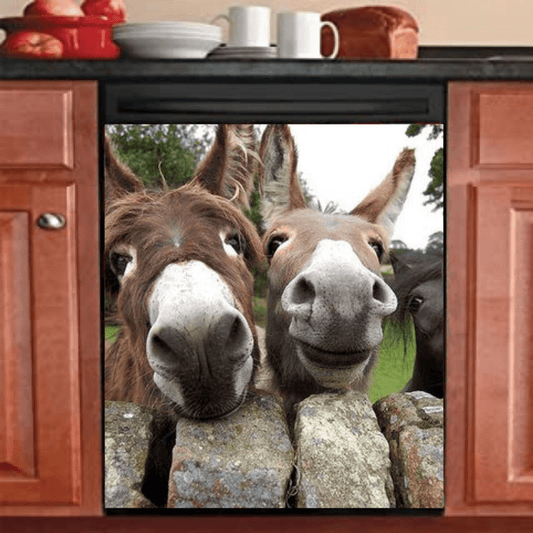 Dishwasher Cover - Funny Donkey 5