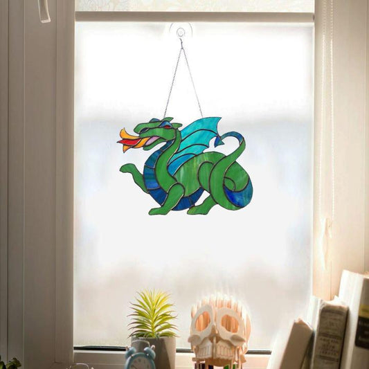 Dragon Window Ornament 1