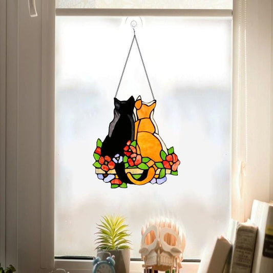 Cats Window Hanging Ornament