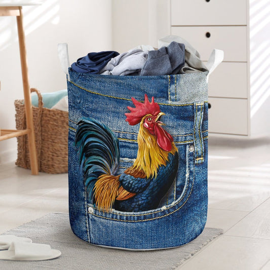 Jean Chicken Laundry Basket