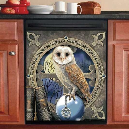 Owl Kitchen Decor Dishwasher Cover 10