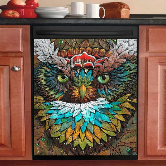 Owl Kitchen Decor Dishwasher Cover 31