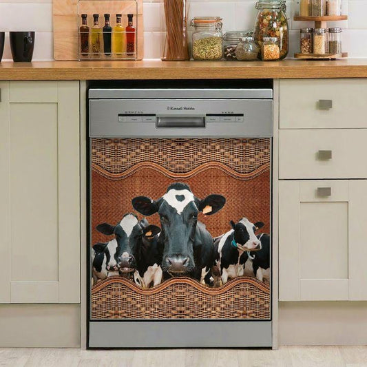 COW DECOR KITCHEN DISHWASHER COVER 33