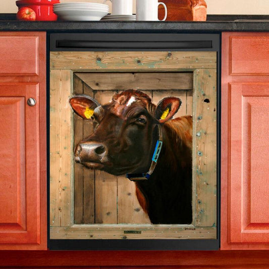 Dishwasher Cover - Cow 18