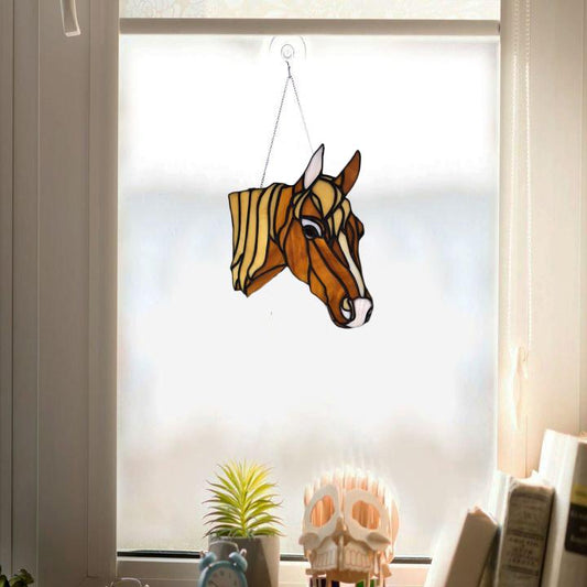 Horse Window Ornament 9