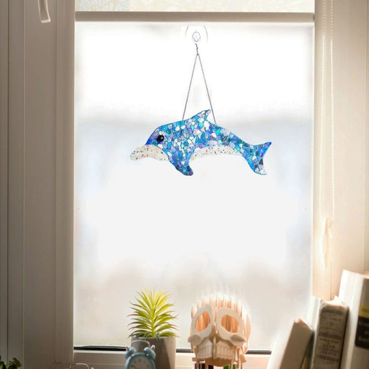 Dolphin Window Decor Ornament 22
