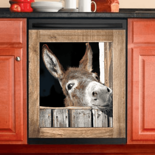 Dishwasher Cover - Funny Donkey 10