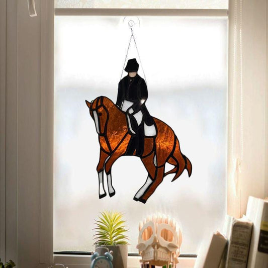 Horse Window Ornament 12